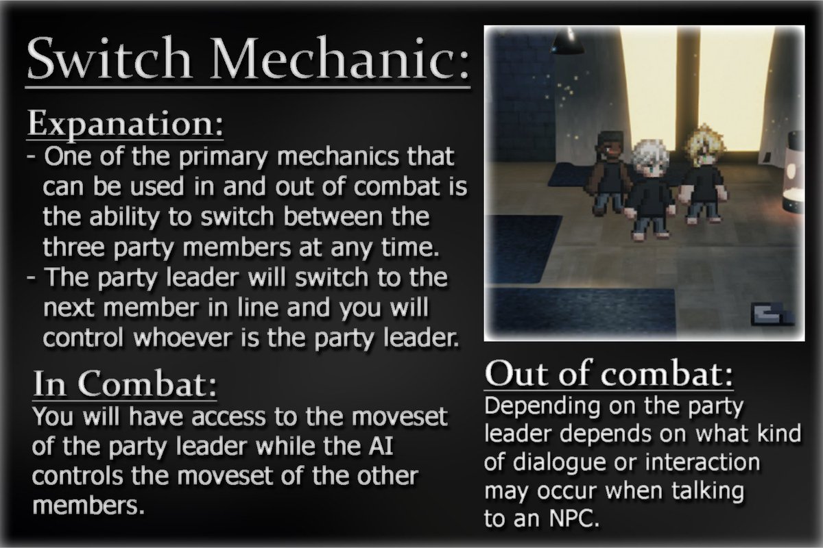 The first major game mechanic of Infraxis has been revealed 👀 Tell me what you guys think and ask any questions that you may have about the switch mechanic.

#Infraxis #gamedev #indiedev #games #unity #indiegames #screenshotsaturday