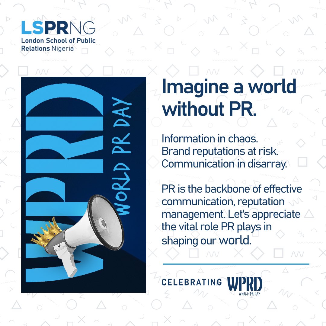 ng_lspr's tweet photo. We celebrate the vital role of PR in shaping perceptions, building relationships, and driving success. It's what turns ordinary messages into extraordinary stories!
Let's raise our voices and recognize the invaluable work of PR professionals everywhere.
#WorldPRDay https://t.co/nxtlFRkUjv