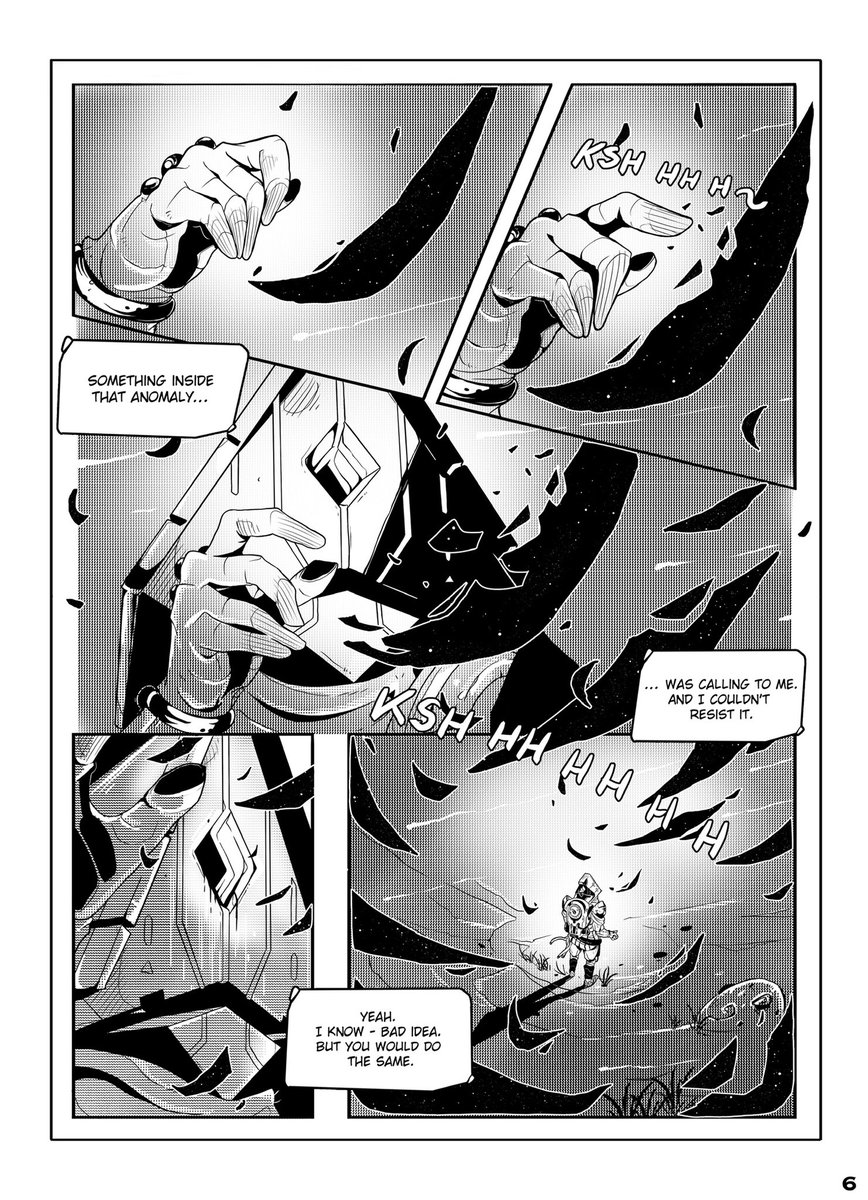 More pages from my (unofficial) NMS comic :3  #NoMansSky