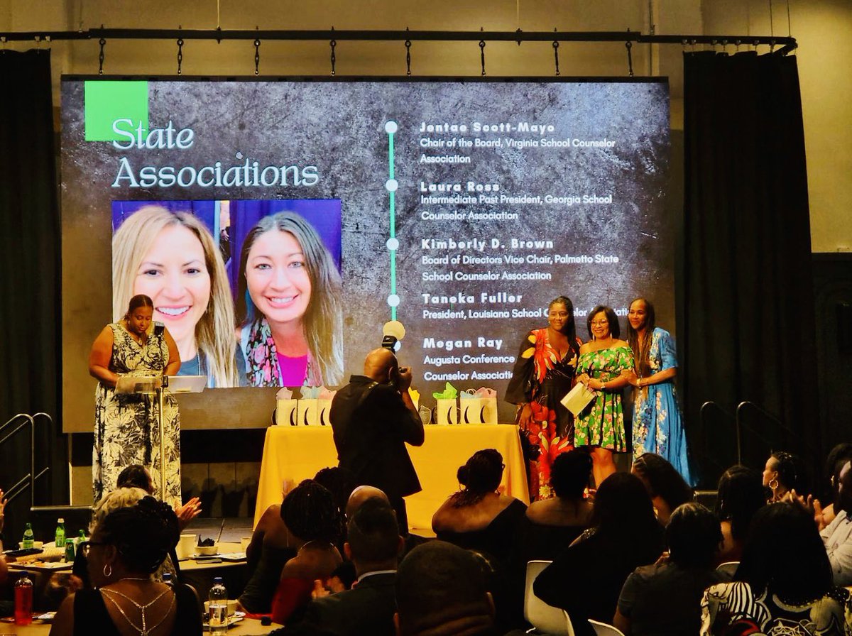 VSCA's tweet photo. Our own VSCA Chair, Jentae Scott-Mayo, was recognized as a state school counselor leader of color by the Professional School Counselors of Color. We are so proud of your leadership & passion, Jentae! #vaisforschoolcounselors #vscainaction @EnergeticCnslr @SchCounsOfColor https://t.co/ByBSQ2MYkc