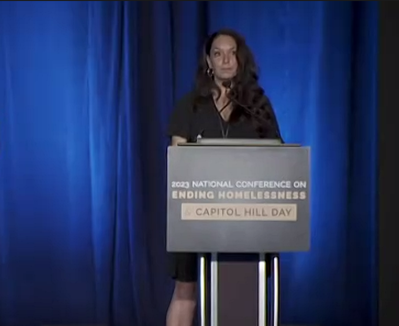 Thank you to @annymoliva for your hard work to help end homelessness! #NAEH2023
