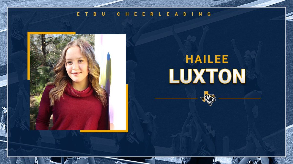 Welcome back Hailee for another great year! 

Hailee is looking forward to one last season cheer with her team!