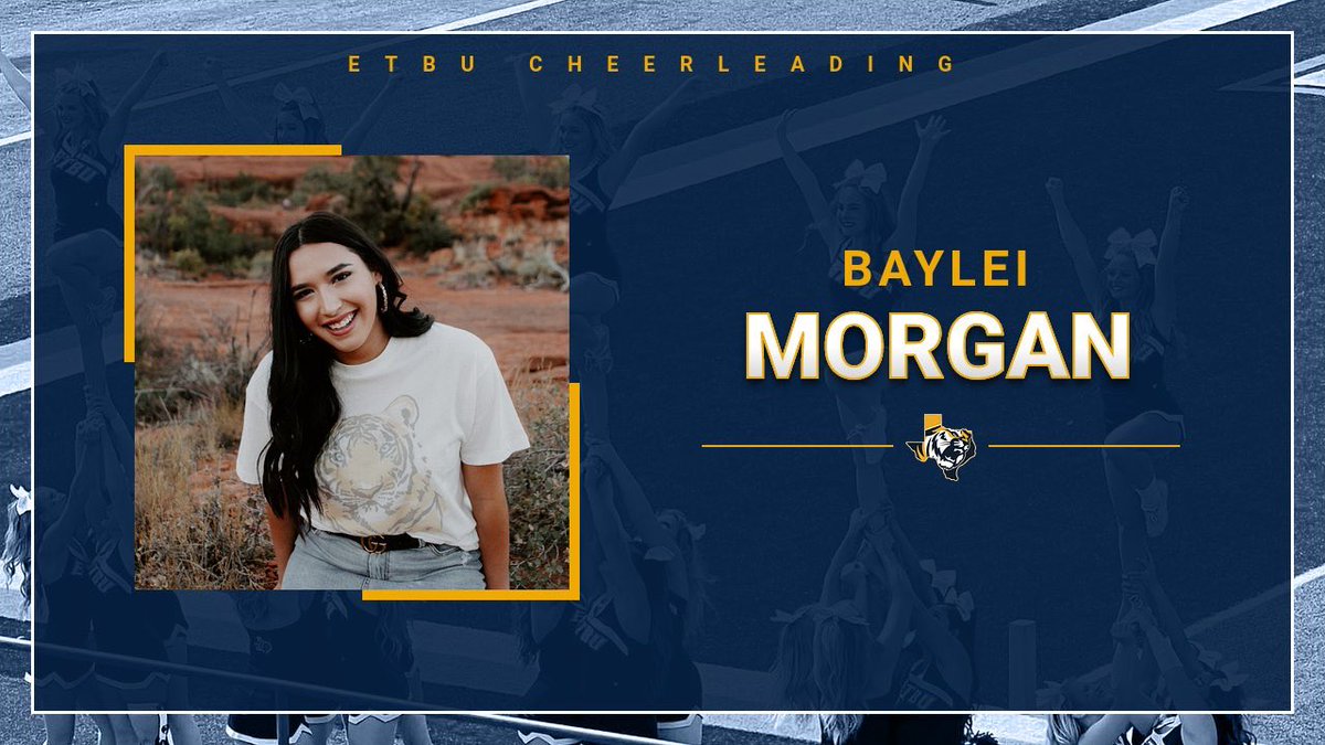 Welcome back Baylei for another great year! 

Baylei is looking forward to game days with the team cheering on the TIGERS!