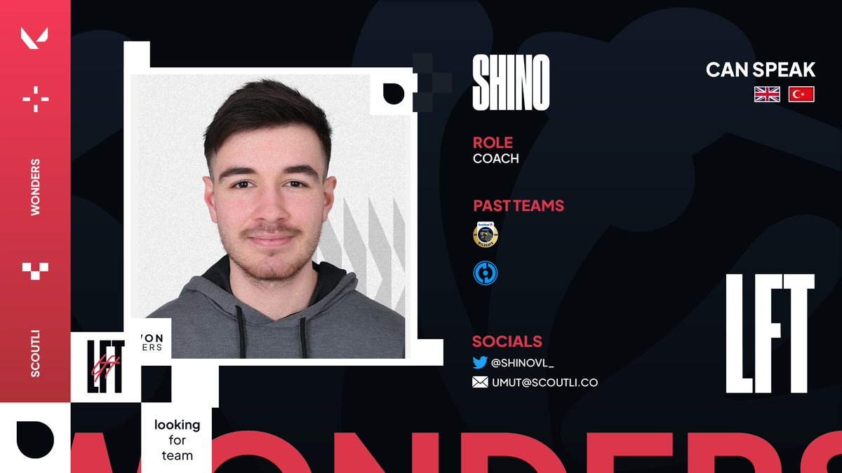 LFT // 🇹🇷 🇪🇺

With the end of my contract with GNG Esports, I am looking for new opportunities. Thank you to my teammates and the management team for everything.

I can share additional information if necessary.