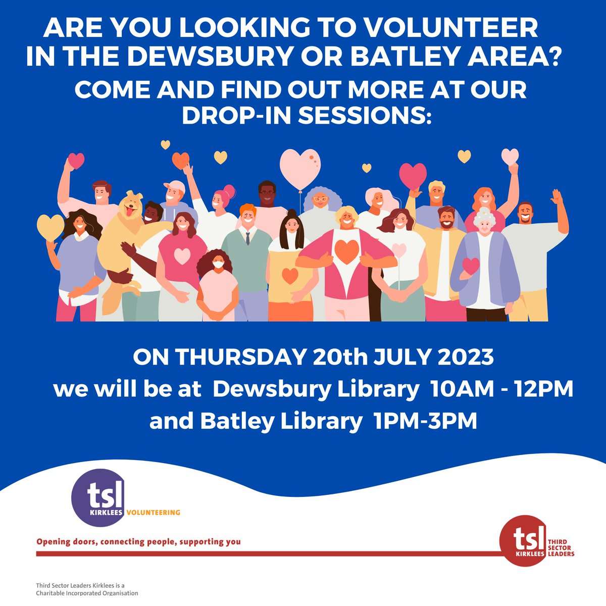 TSL Kirklees Volunteering tweet media