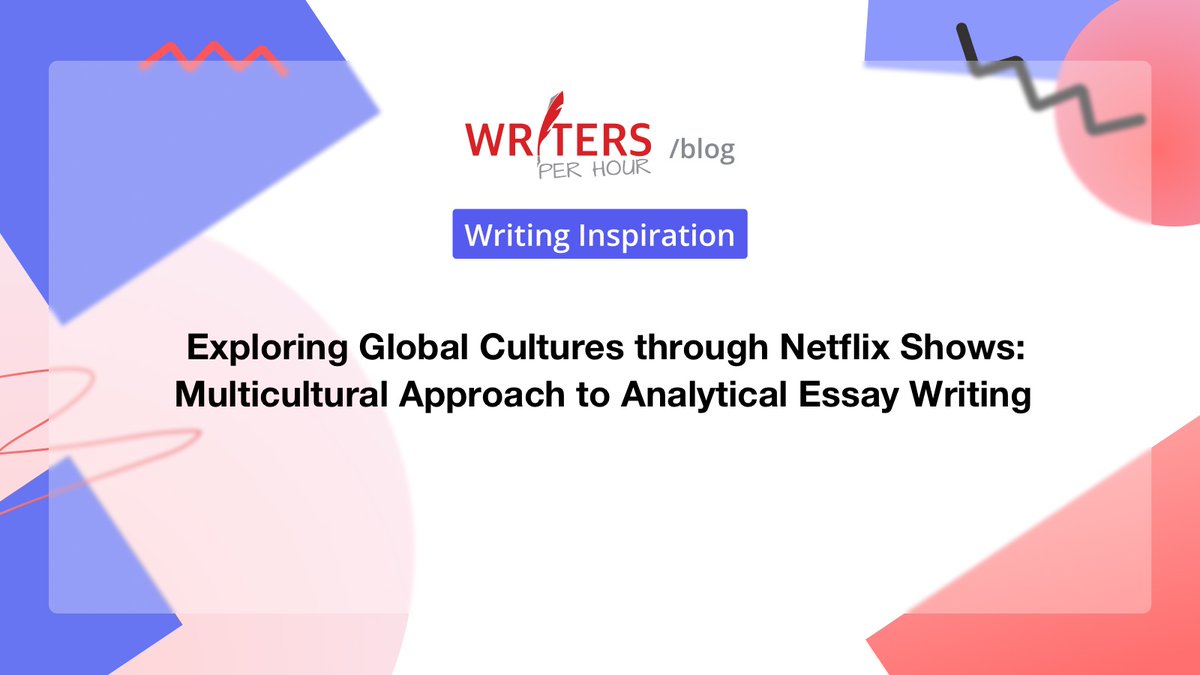 🎬#Netflix is more than just entertainment; it's a tool for deeper cultural understanding. 📝 Dive into our latest post as we explore using international shows for analytical essays. Get ready to broaden your horizons! 🌍 writersperhour.com/blog/essay-wri…! #EssayWriting #CulturalAnalysis