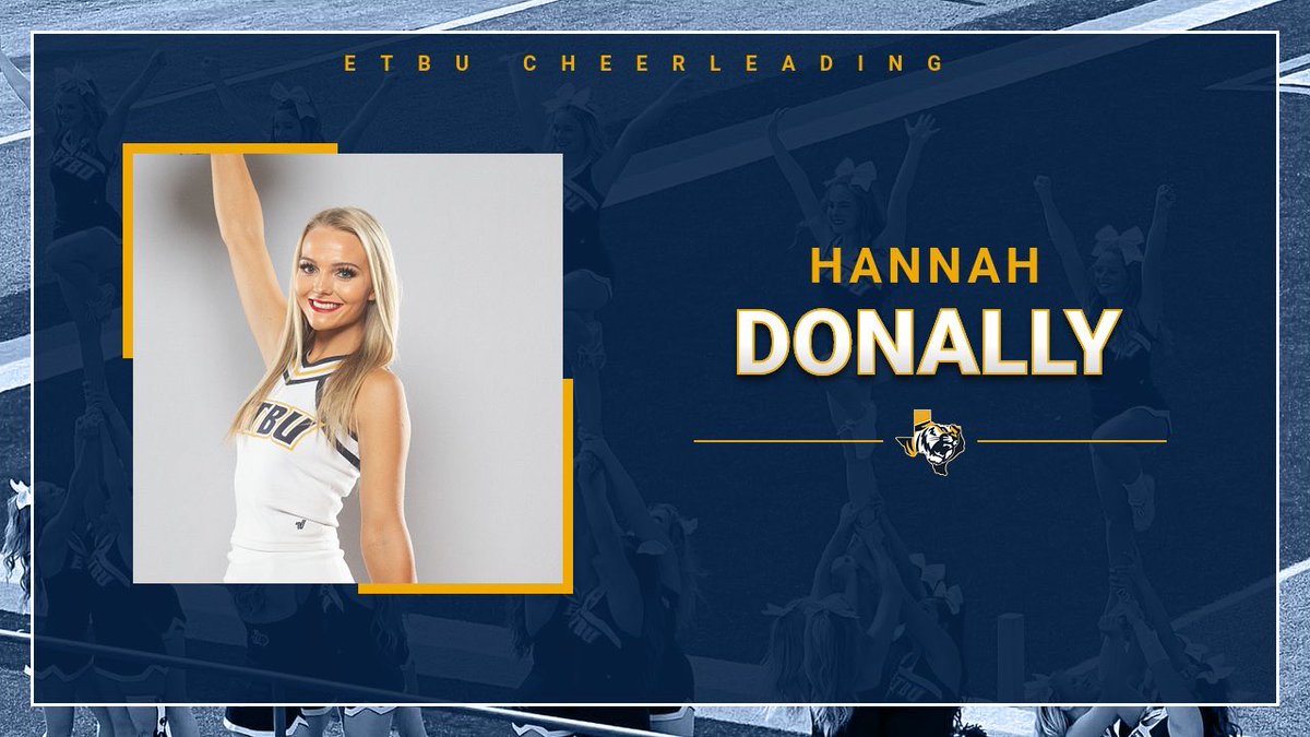 Welcome back Hannah for another great year! 

Hannah is looking forward to game days and cheering on the Tigers from the sidelines!