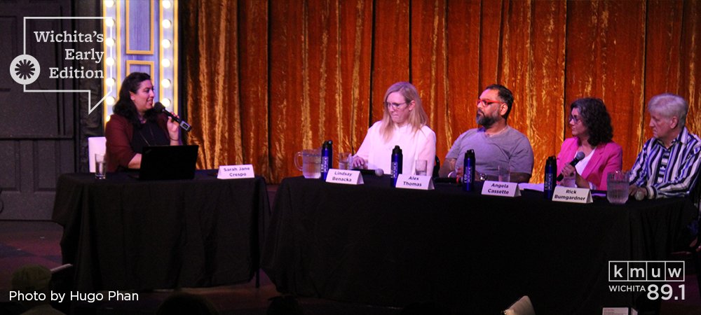 Wichita has a vibrant performing arts community, but it's still recovering from the economic impact of COVID-19. <a href="/sarahjanecrespo/">Sarah Jane Crespo</a> discussed this with a panel of experts at @EngageICT. Today on Wichita’s Early Edition we'll hear part of that discussion.
kmuw.net/shorturl/wee07…