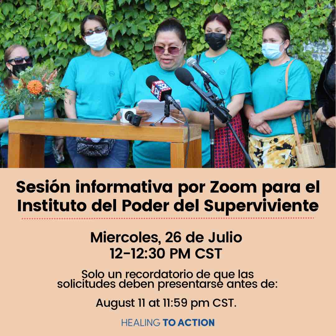 Curious about the Survivor Power Institute and want to learn more? Join us for a 30 minute info session Wednesday, July 26.

Link below: 

#SurvivorPower #SurvivorLed #LetsDoThis 

ow.ly/ttt150PekZB
