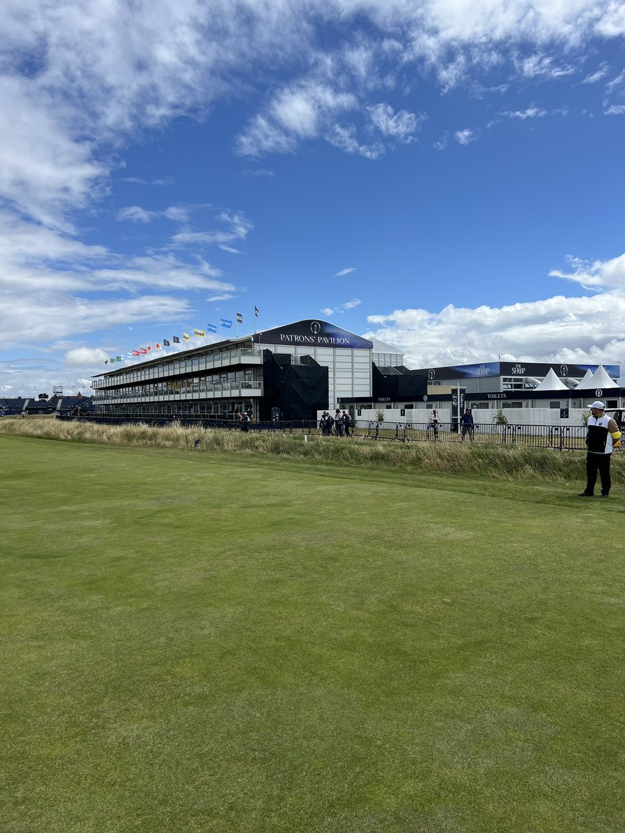 My thoughts on the back 9 at Royal Liverpool:

- It’s not firm like 06 or 14 YET. If it stays like this, we are not going to be hitting irons off most tees like tiger and Rory did. Fairways are green from all the rain and lots of holes (back nine) are in to the wind. You’re