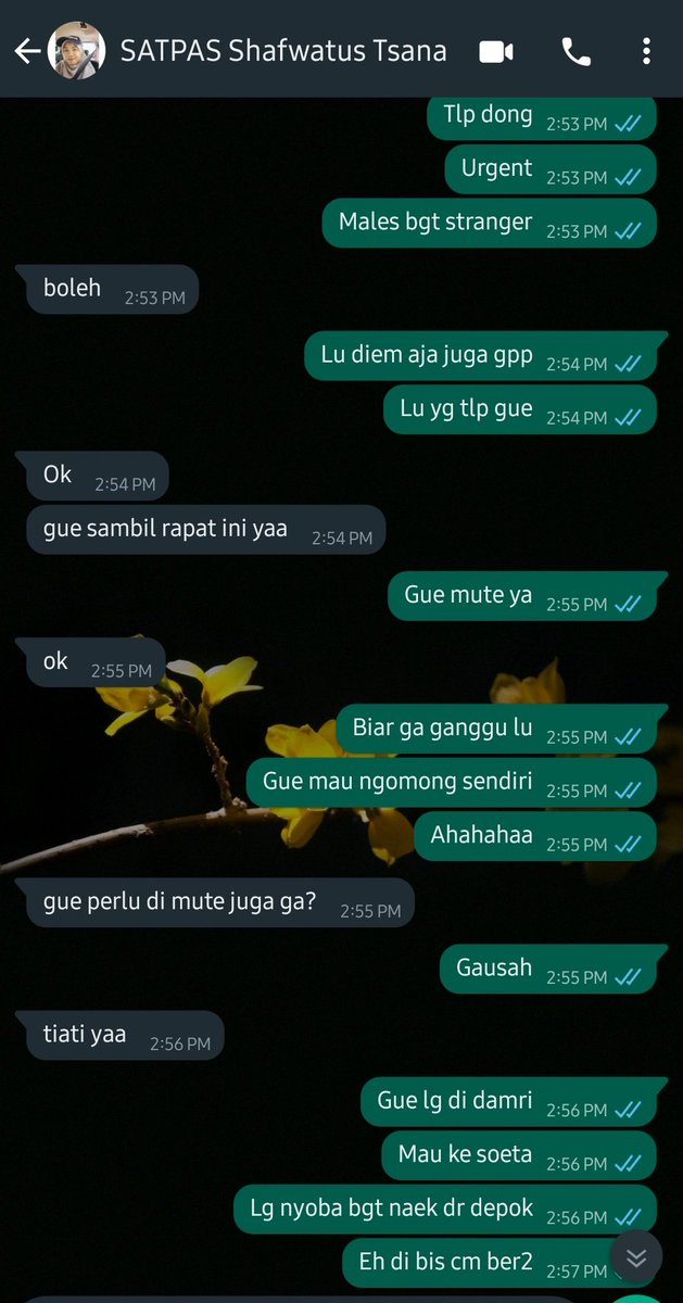 rammsyoong's tweet photo. @ketsanaakesinii Finally, akhirnya lu jd opsi 'call a friend' disaat gue menghindari stranger secara halus ketika otak dan mulut ga bs diajak bohong https://t.co/y6VaYmQYFQ
