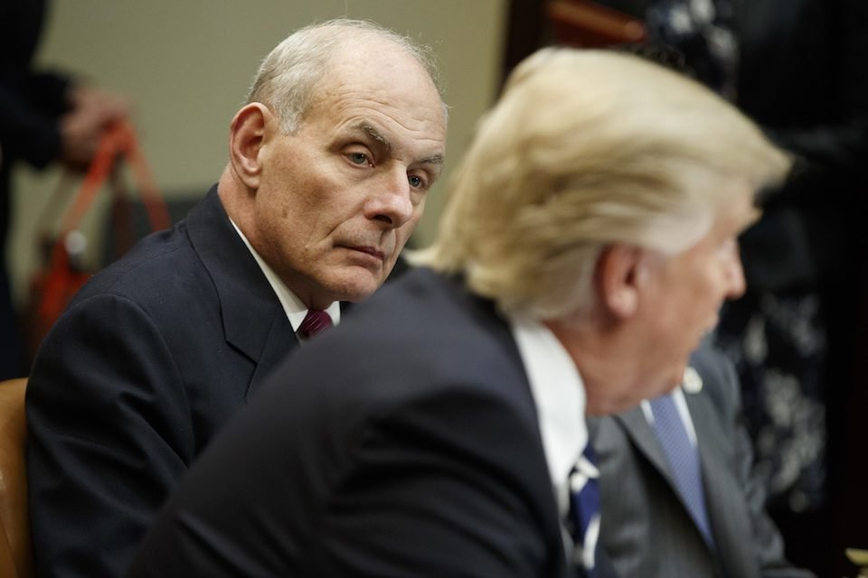 RpsAgainstTrump's tweet image. NEW: Donald Trump's former WH Chief of Staff John Kelly warns of a second Trump term:

"It would be chaotic. It just simply would be chaotic because he’d continually be trying to exceed his authority, but the sycophants would go along with it. 
It would be a nonstop gunfight with…