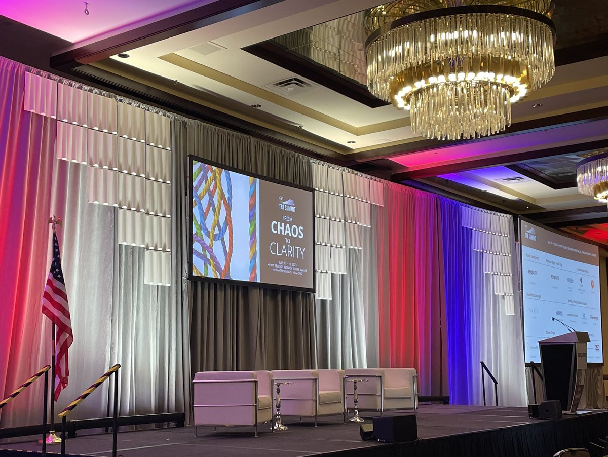 HCAAinfo's tweet image. Welcome #ThirdPartyAdministrators, #benefitadministrators, #brokers sponsors and more to the #HCAATPASummit. We’re kicking things off with our National Anthem followed by opening remarks by Ernie Clevenger, Carol Berry and Tim Callender.