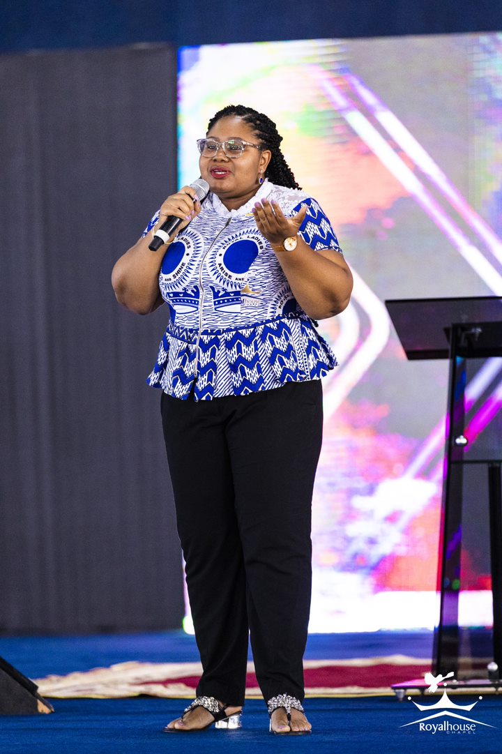 RoyalHseChapel's tweet photo. Sunday celebration service was a recap from Royal Ladies Camp 2023. With joy and celebration, we praised and thanked God for putting laughter in our mouth and giving us our miracles. 
In the name of Jesus, it's your time to laugh!  
#rlcamp2023 
#itsmytimetolaugh 
#CityOfShiloh https://t.co/U1RfZ3l765