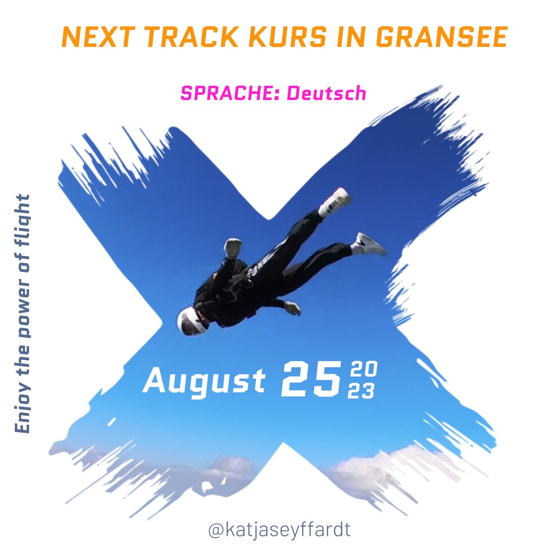 👉Nächster geplanter Track Kurs am 25.August 23 in Gransee bei Gojump.

Du bist Lizenzspringer und möchtest eine Track Freigabe machen?
✅Dann bist du hier genau richtig!