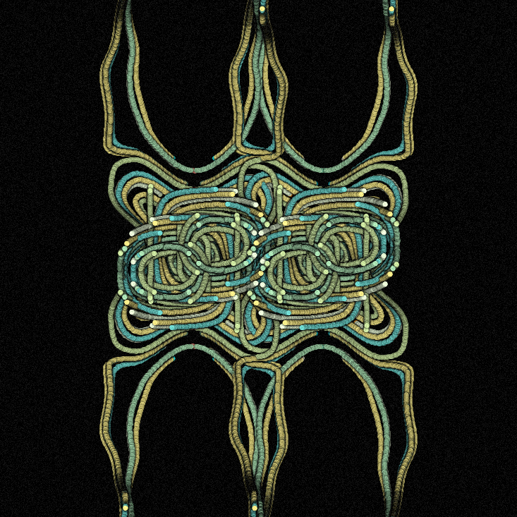 emerg_art's tweet photo. Back at it with "Intertwinement", live on #fxhash !  It's been a while ✌🏻 

https://t.co/B3XmQxHyHR

#generativeart #genart #p5js #procedural https://t.co/DRmujHN5ek