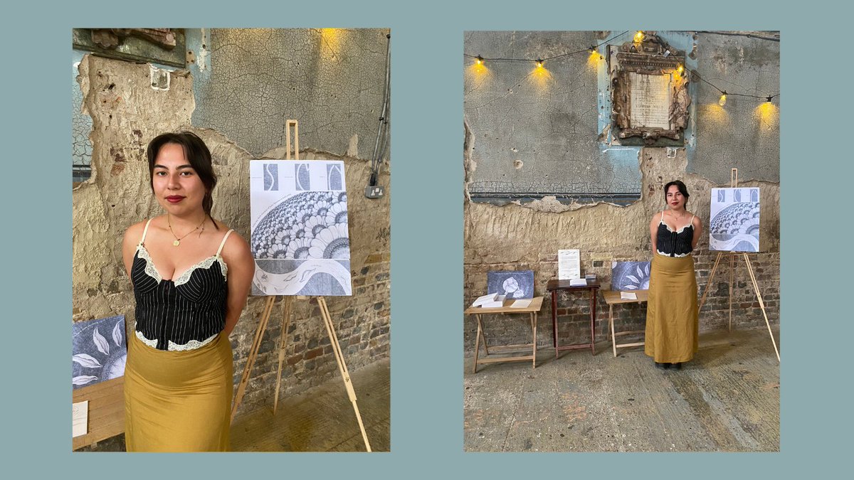 The_Bunney's tweet photo. Had an amazing time showcasing my Clytie and Sappho pamphlets at Asylum Chapel yesterday!  Thanks so much to @virdrinksb33r for organising the exhibition, Formas Mutatas, and @TheRomanSoc for sponsoring!

#classics #classicalreception #classicsart https://t.co/hy3xodB8Lt