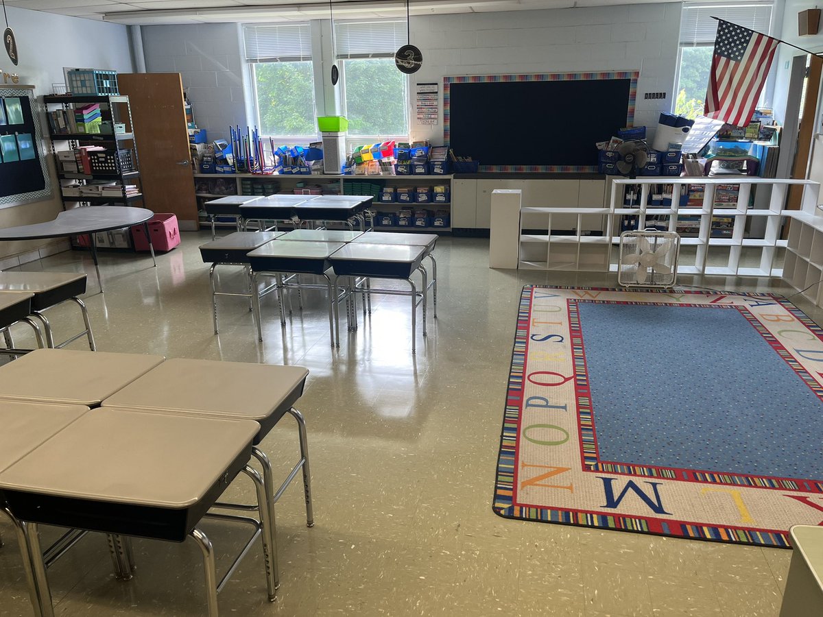 PrincipalShire's tweet photo. Shout out to our custodial team!  It’s only mid-July and our classrooms and hallways never looked so shiny and new! @STARSofNorthSt @JamesCummings7 #NSSleadstheway #teamNSS https://t.co/Ssti09a2ln