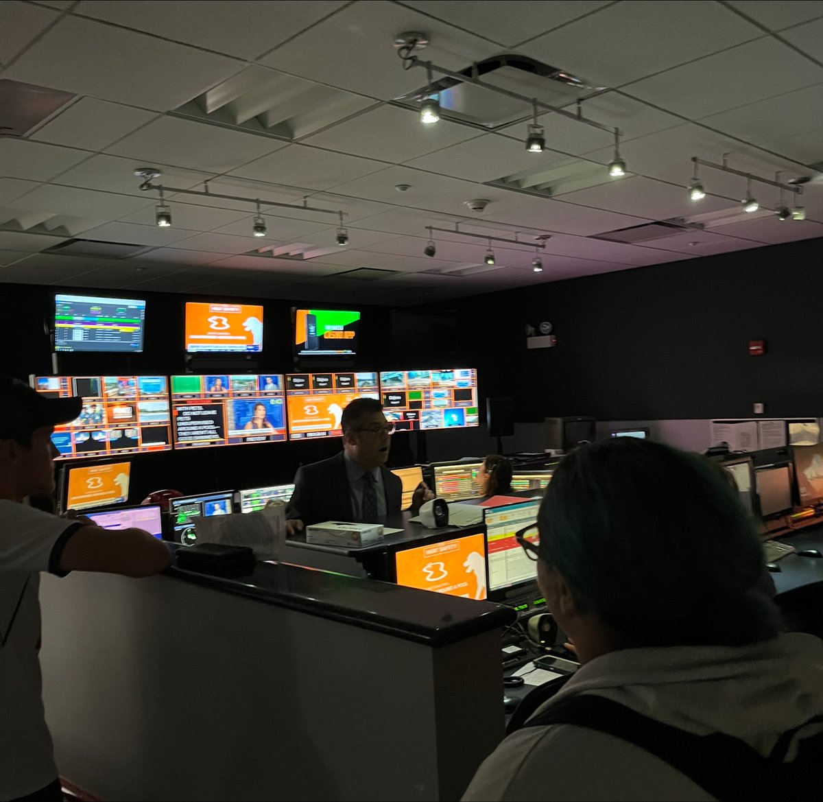 The high school students who attended our recent summer journalism camp took a special field trip to  <a href="/FOX61News/">FOX61</a>. Thanks to <a href="/stewartdoug/">Doug Stewart</a> and everyone in the newsroom who took the time to show our aspiring journalists the teamwork involved in creating a news broadcast.