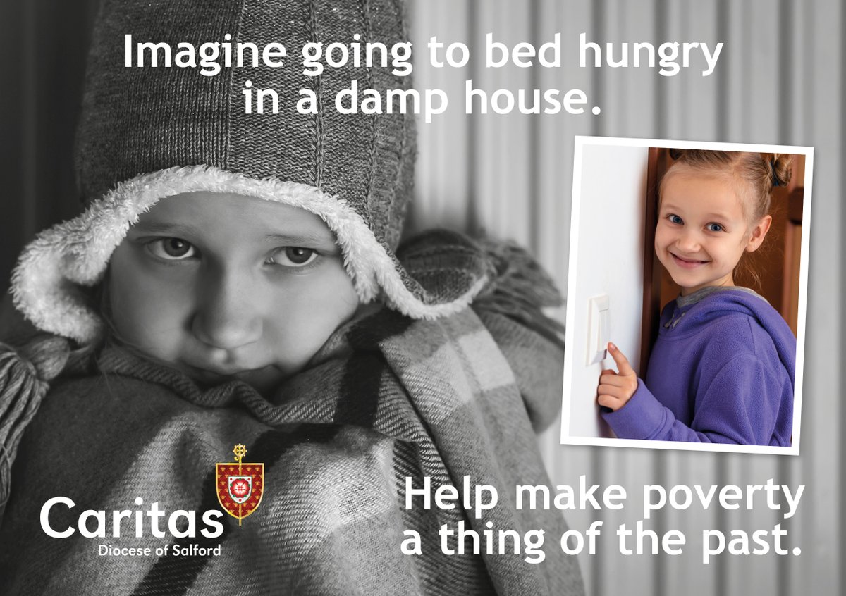 1 in 3 children in our area is experiencing poverty. That's 302,158 children, up by 73,303 compared with last year. It's more than just a shocking statistic. It's people's lives & action must be taken to stop the 'near catastrophic' situation now: caritassalford.org.uk/poverty/