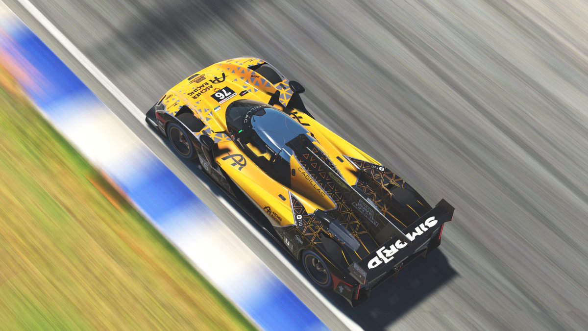 Beautiful car deserves a beautiful paint.

Cadillac V-Series.R GTP on iRacing
