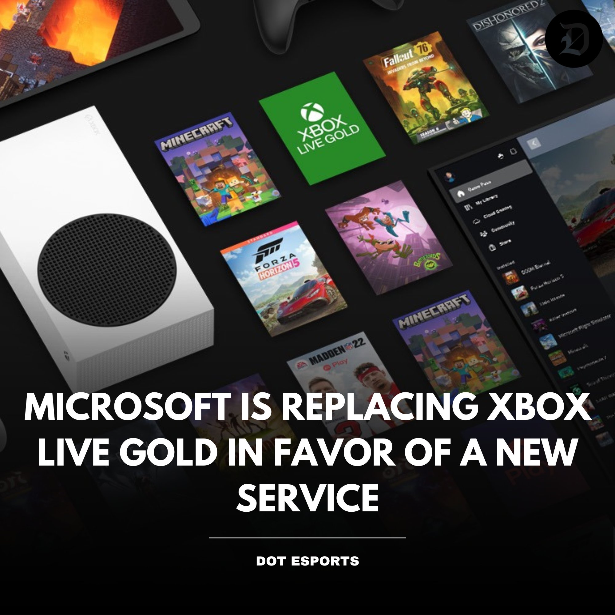 Dot Esports on X: Microsoft will be launching a new Xbox Game Pass Core  subscription to replace Xbox Live Gold on September 14.   / X