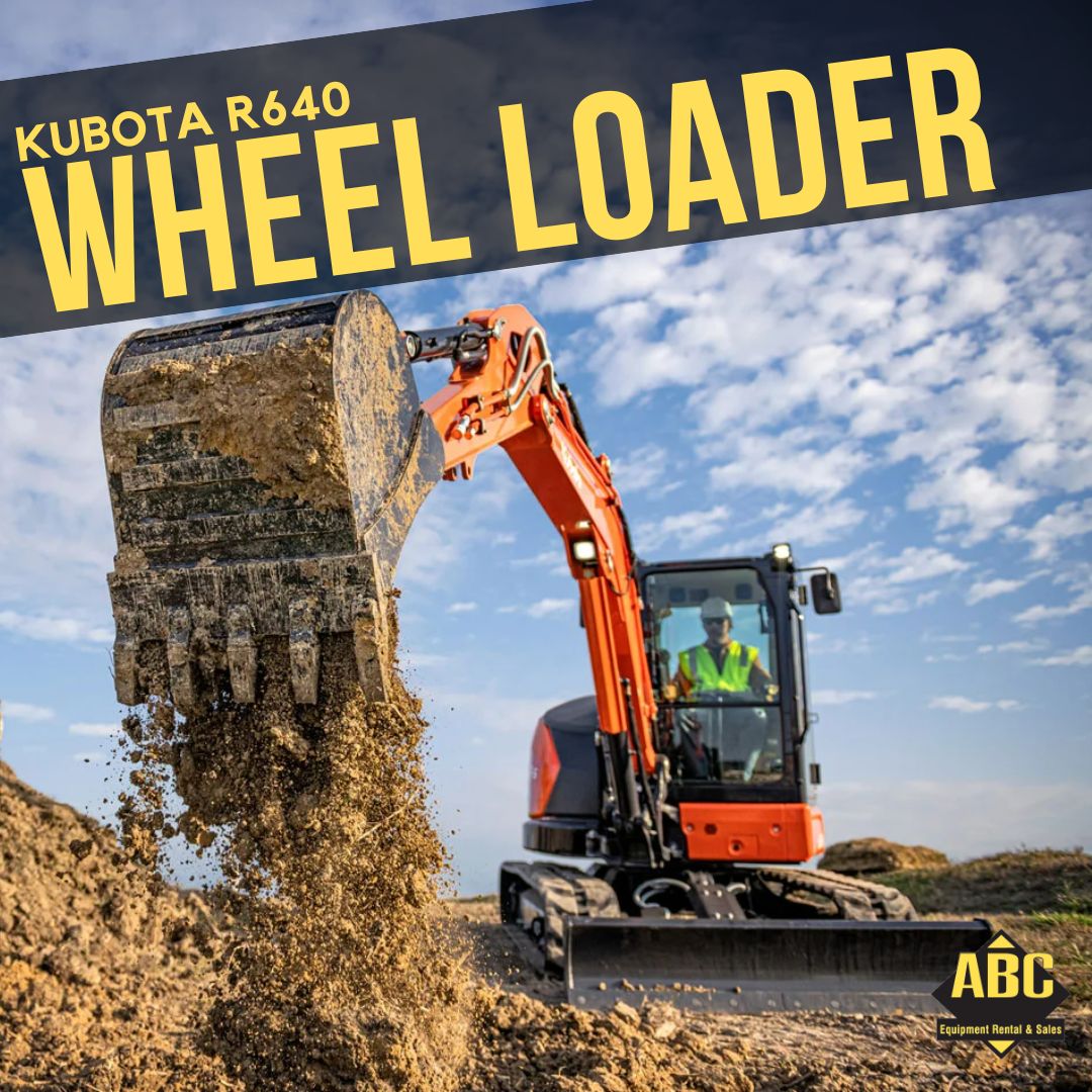Have a tough job coming up? You need the Kubota R640 Wheel Loader! It can handle any job. 🚧 bit.ly/3opXYKB