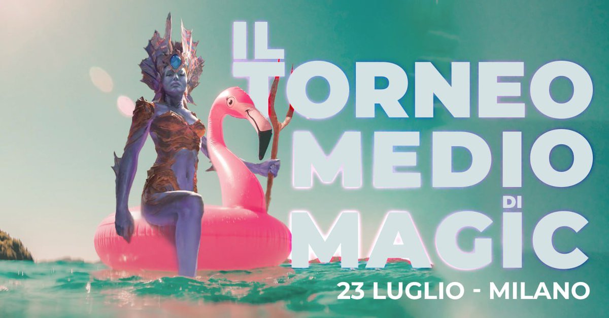ERosadini's tweet photo. Come sempre ricordo il Torneo Medio di questo 23 Luglio a Milano.
- WPNQ Pioneer
- Modern valido come livello 2.5 dei nazionali
- Centurion Commander Livello 1
Insomma più di così. Ah beh ovvio, ci sono anche io.
https://t.co/60fXCVedT7 https://t.co/bEPR5T3Tzw