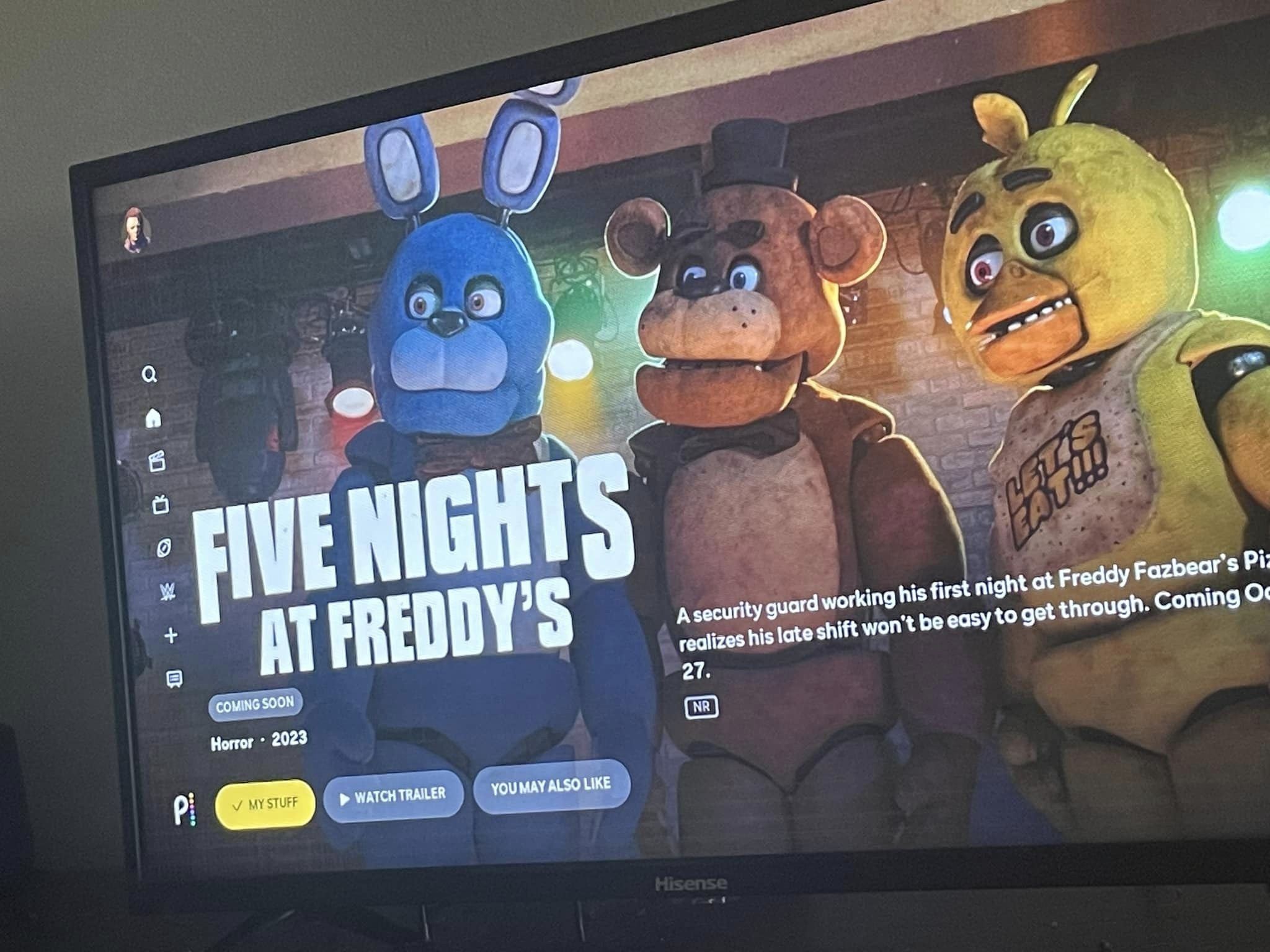 Five Nights at Freddy's: O Pesadelo Sem Fim em 2023