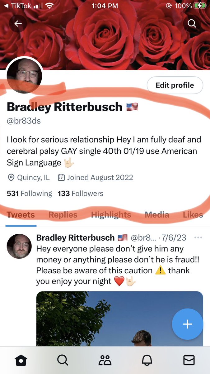 Bradley Ritterbusch 🇺  @BradleyBr83ds - Twitter Profile | TwStalker