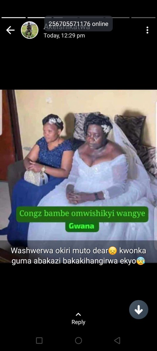 Bye omwerere wangye