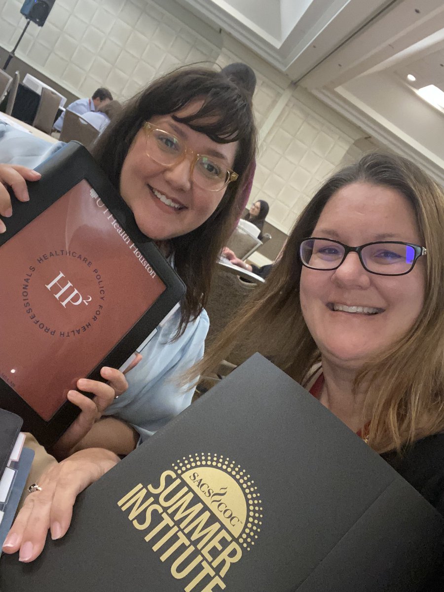 SandyMcKayMD's tweet photo. At SACSCOC becoming change makers for our curricula HP2 Heath Care Policy for Health Professionals @UTHealthHouston @McGovernMed  @AngelaGomezEdD https://t.co/tH4sJepY75