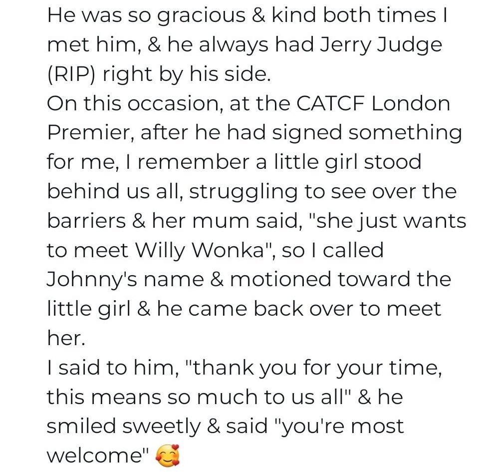 truecrimegal87's tweet photo. My Dad just reminded me that today marks 18 years since I met #JohnnyDepp for the 1st time at the CATCF London premiere (I'm crap with dates) 😂

It was one of the best days of my life! 🩷

Below is some info on what happened on the day &amp; a (blurry) photo of me meeting him ☺️💕 https://t.co/1a5uLUS9Zc