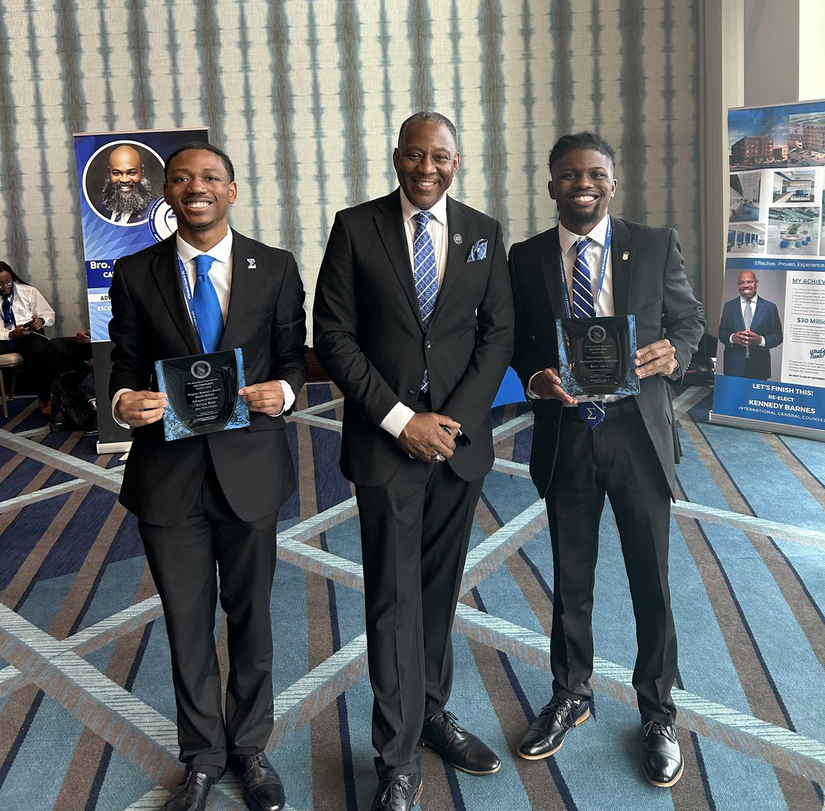 betatheta1947's tweet photo. We were apart of the largest organized blood donation &amp; sickle cell disease drive of any BGLO in history.  

Social Action Program Collegiate Chapter of the Year - Beta Theta

Social Action Collegian of the Year - Ky’Lik Rich

#pbsconclavehtx23 #MABMonday https://t.co/8xPtUmqxtG