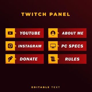 Get a jaw-dropping 60% discount on #twitch or #kick panel designs! If you're seeking a fresh and captivating update for your profile, hit me up ASAP. Don't miss out on this amazing #twitch #twitchtv #smallstreamer #livestreamer #kickstreaming #twitchclips #twitchgirls #KickArmy