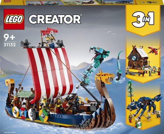 Onlangs eindelijk dit Creator 3 in 1 Vikingschip gebouwd en ontdekt dat er twee zwarte raven op de zeilen zitten. Wat een prachtige verwijzing naar Huginn en Muninn <a href="/LEGO_Group/">LEGO</a>. Dit is waarom jullie de beste zijn <3