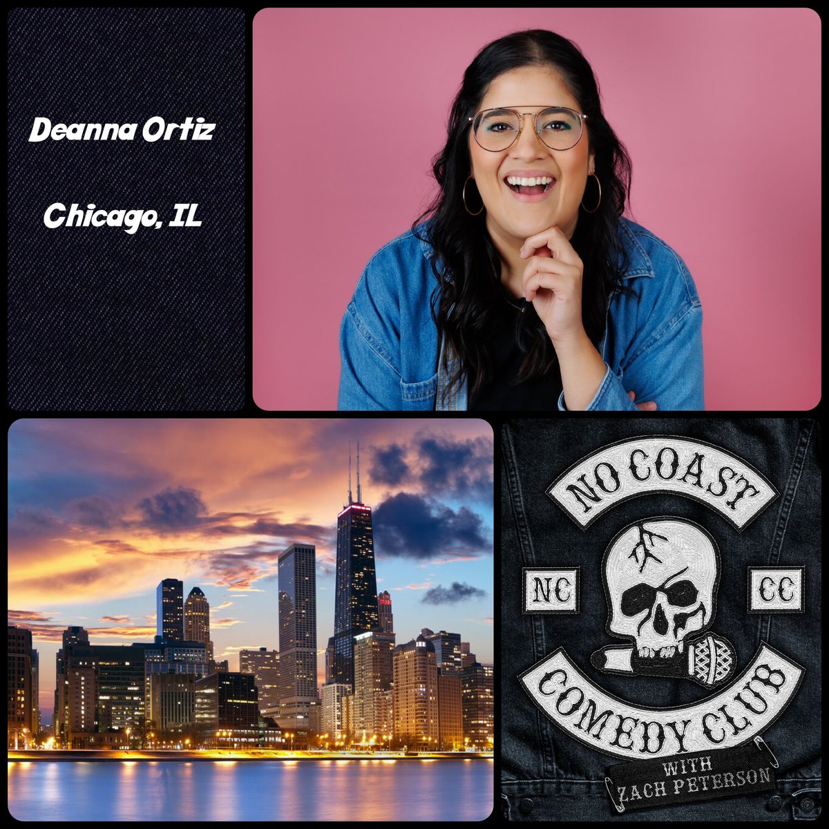 No Coast Comedy Club (@nocoastpod) on Twitter photo New episode of No Coast Comedy club with <a href="/deannaortiz_/">a tiny little baby doll 👼</a> we talk about what’s it’s like to be a comic in Chicago!
Available on Apple Podcasts and Spotify- probably some other places too. Please listen rate and review! New episode of No Coast Comedy club with <a href="/deannaortiz_/">a tiny little baby doll 👼</a> we talk about what’s it’s like to be a comic in Chicago!
Available on Apple Podcasts and Spotify- probably some other places too. Please listen rate and review!