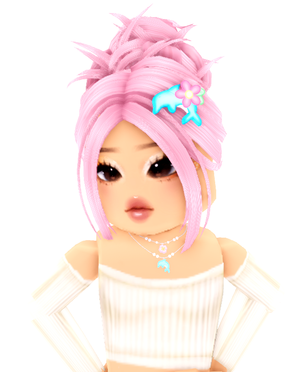 kristen 🧸 on X: preppy summer necklace UGC out now, roblox avatars preppy  