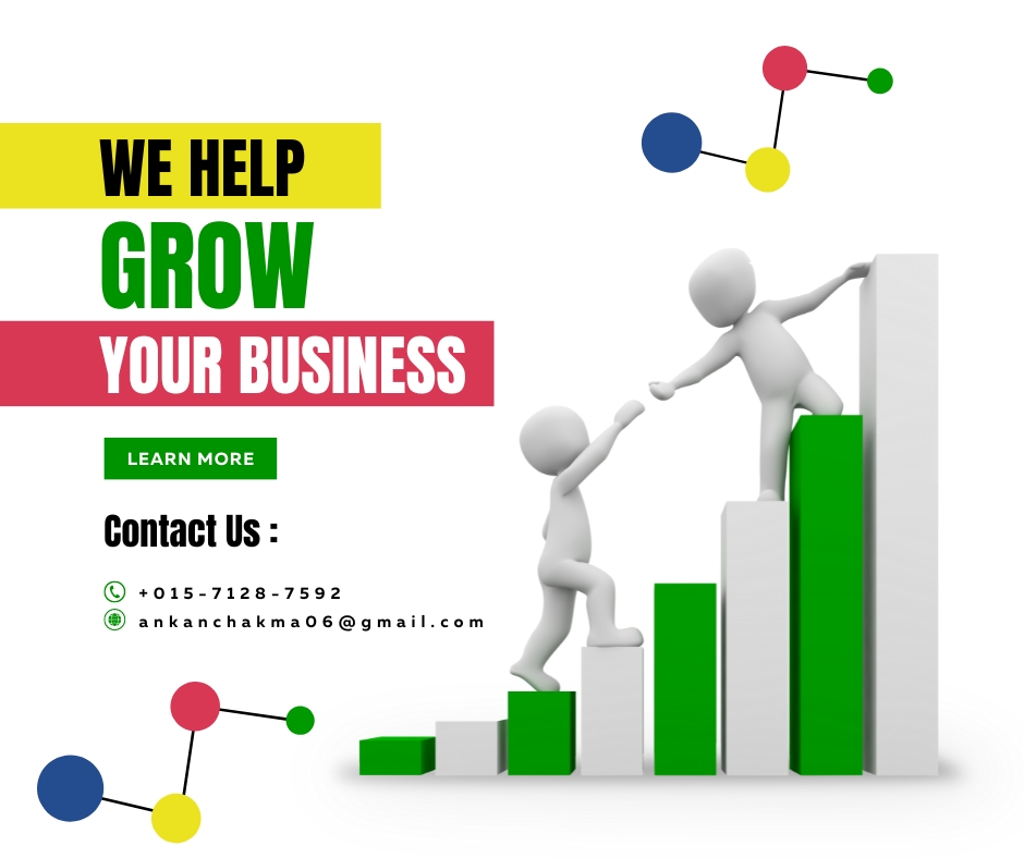 Do you want to do marketing using social media properly? Then you can contact us without any hesitation, we will help you target your business and reach people.
#growyourbusinessonline #growingbusiness #growbusiness #growingyourbusiness #growmybusiness  #digitalmarketing
