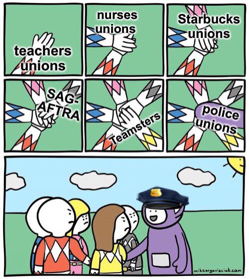 Reminder that cops are class traitors, and we don’t support their corrupt unions