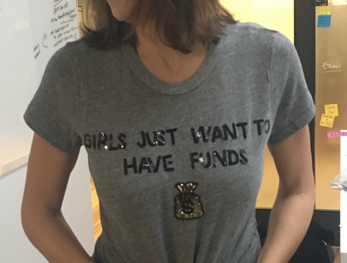 Re'vving up to raise a small angel round. Just ordered a new trucker to go with my favorite fundraising shirt to get me in the mood.