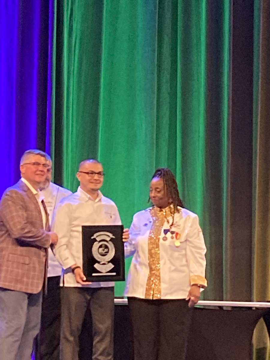 Congrats to chef Fernando on his National Chef Professionalism award! Way to represent the region and the ACF!! <a href="/acfchefs/">ACF Chefs</a> #acfchefs