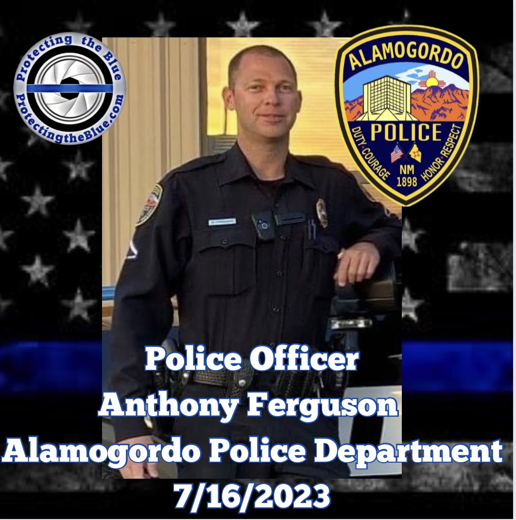 Melody on Twitter "RT protectingblue RIP. New Mexico Police Officer Anthony Ferguson was