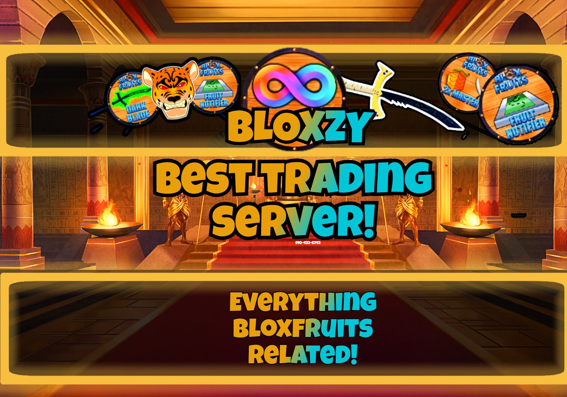 bloxzy, blox fruits trading server