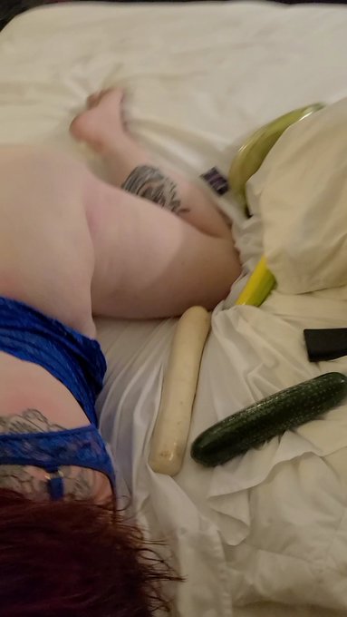 Anything is is a Dildo if you're brave enough! Just need a cpl extra servings of my fruits and veggies<a href="/tag/kinky"class="tags"><span>#kinky</span></a><a href="/tag/bbw"class="tags"><span>#bbw</span></a><a href="/tag/freaky"class="tags"><span>#freaky</span></a><a href="/tag/nsfw"class="tags"><span>#nsfw</span></a><a href="/tag/slut"class="tags"><span>#slut</span></a><a href="/tag/dildo"class="tags"><span>#dildo</span></a><a href="/tag/whore"class="tags"><span>#whore</span></a>