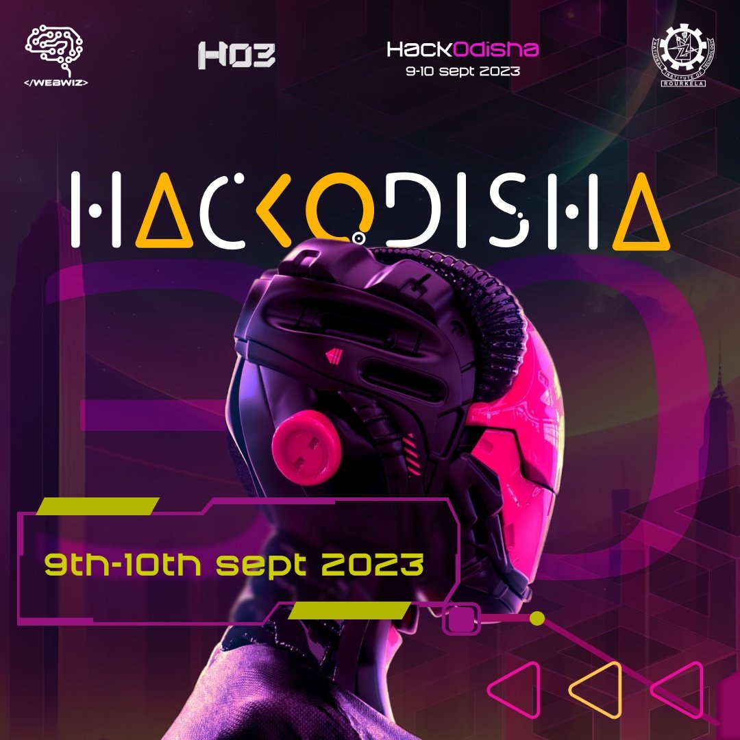 Welcome to the neon-lit realm of HackOdisha 3.0, where technology meets rebellion! 🌃
Mark your calendars for September 9th and 10th, 2023, as we plunge into a cyberpunk revolution unlike anything you've experienced before. 
It's time to hack, disrupt, and reshape the future.
