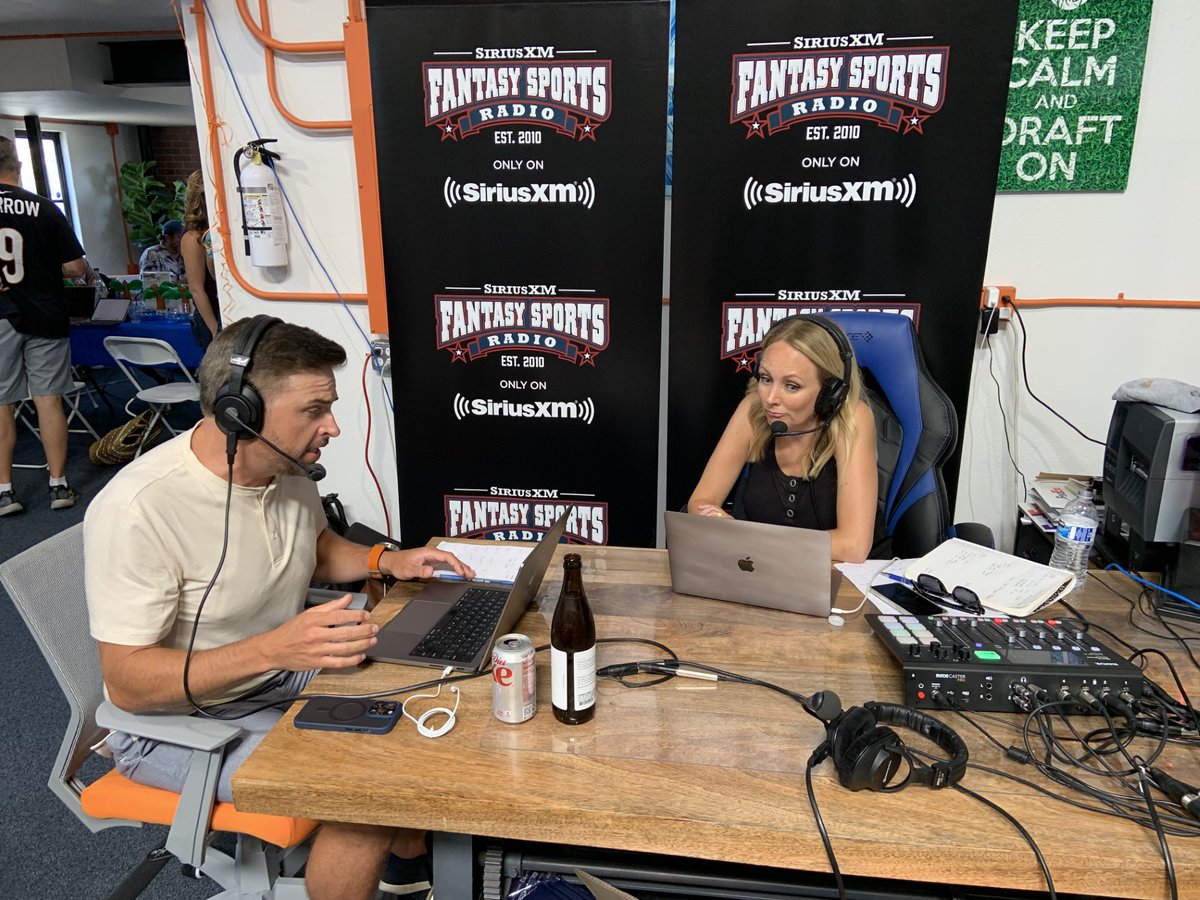 Fantasy Sports Radio on Twitter ".JeffRatcliffe and lindsay_rhodes