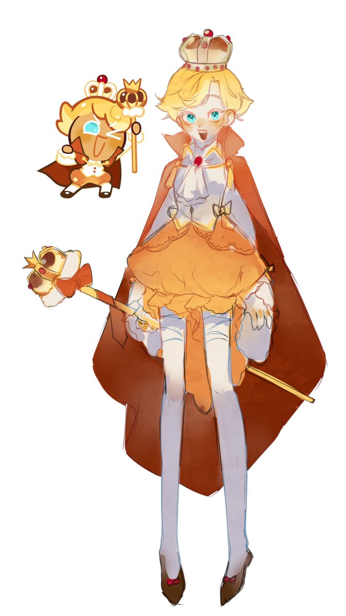 Bo0025's tweet photo. #cookierunkingdom 
#cookierun 
#custard_cookie_iii

Я люблю его. Не знаю почему, но люблю- https://t.co/4XB6PEV854