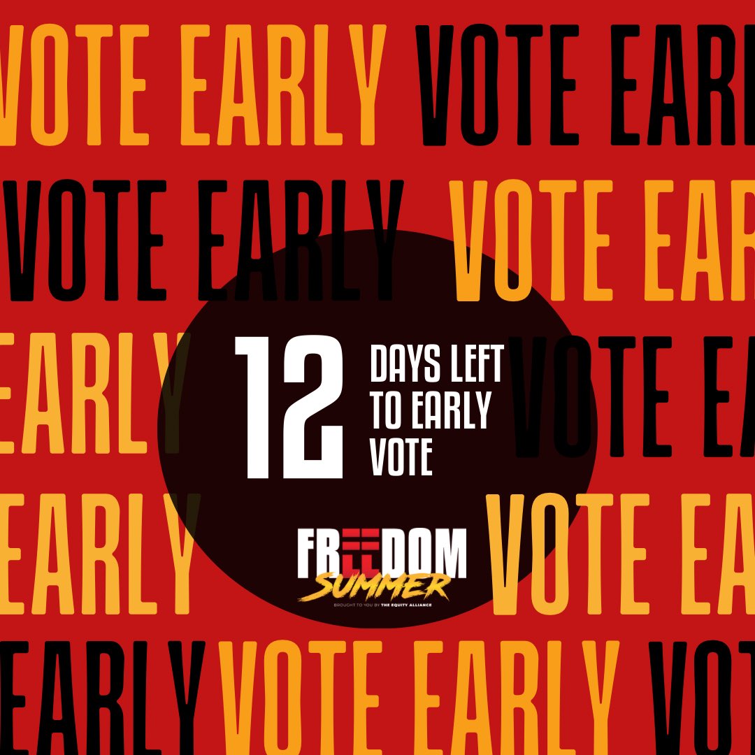 EquityAlliance1's tweet photo. Get up
Get out
Get the 2023 Voter Guide: https://t.co/QTWELd0mAl
Get voting ✅
Early Voting runs July 14-29!
#GOTV #votingisLIT https://t.co/5IeKj513U1