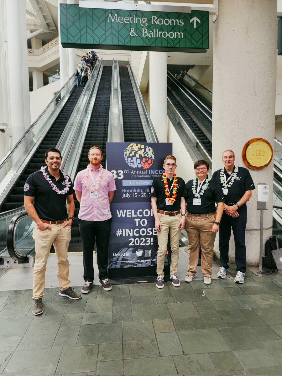 The marauder team at #INCOSEIS #SystemsEngineering